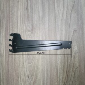 Tay bass kệ siêu thị 35cm màu đen